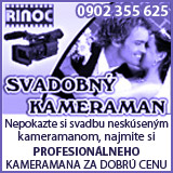 Svadobn&yacute; kameraman, svadby, to�enie svadieb