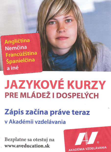 Akreditovan� jazykov� kurzy pre mlad�ch i dospel�ch, za�iato�n�kov �i pokro�il�ch v �adci
