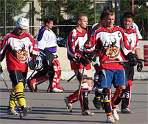 Kysucká hokejbalová liga - výsledky 10. kola 11.3.