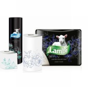 Trendy a dizajn v papierovej hygiene - Limitovaná kolekcia Lambi