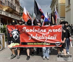 Protestný pochod nacionalistov bol bez konfliktov