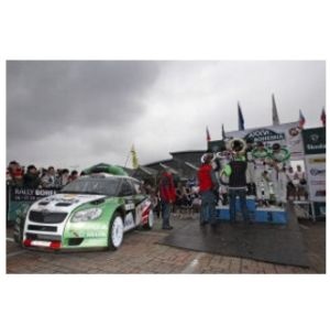 Rally Bohemia v znamení triumfu vozidiel Škoda Fabia Super 2000