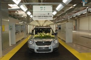 Začiatok sériovej výroby nového modelu Škoda Yeti