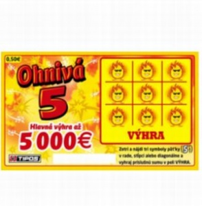 Vyhrajte až 5 000 eur s Ohnivou 5