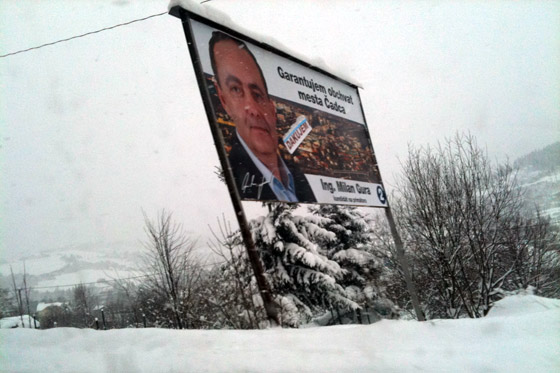 S výberom poplatkov za billboardy v Čadci je to nahnuté