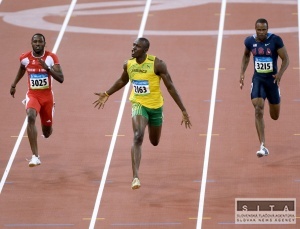 Bolt na stovke vytvoril svetový rekord