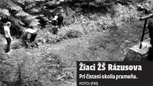 Bukovský prameň je krajší vďaka žiakom ZŠ