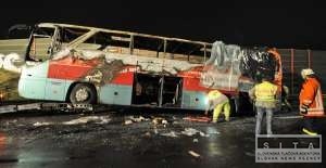 Pri havrii autobusu v Uzbekistane prilo o ivot 26 ud