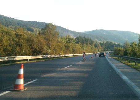 V Krásne nad Kysucou uzávierka cesty I/11