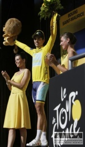 Contador si na Tour de France udržal žlté tričko