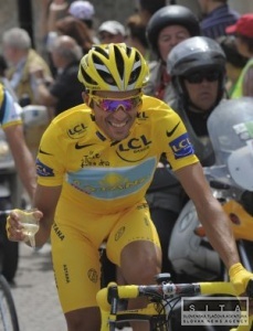 Tour de France vyhral Contador