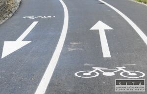 V Petržalke je nový cyklistický chodník Antolská