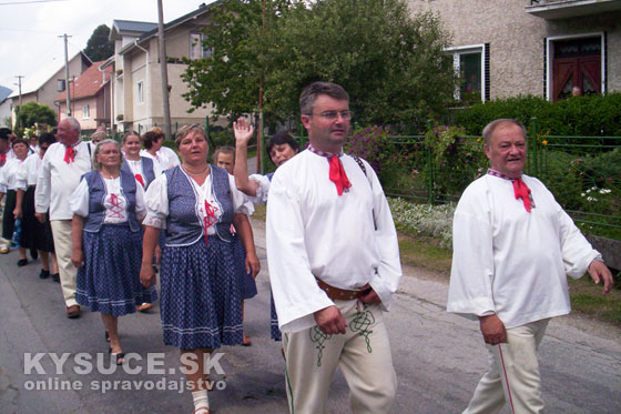 ensk folklrna skupina z Krsna nad Kysucou inkovala na folklrnom festivale v Ochodnici