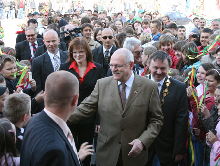 Prezident SR navštívil Čadcu