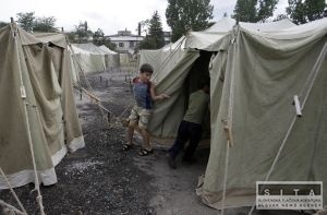 Rok po rusko-gruzínskej vojne nemá domov asi 30 000 ľudí