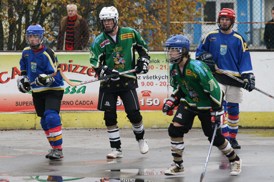 Juniorsk Kysuck hokejbalov liga pokraovala 6. kolom, kde Skalit rozdrvilo Dominics 10:0