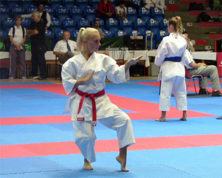 Eurpsky pohr mldee bol medailov pre adianske karate