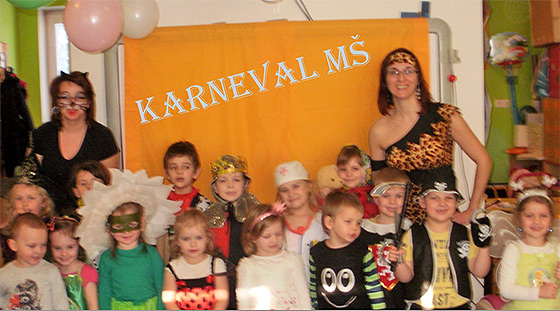 Deti z MŠ Michálkov v Krásne nad Kysucou sa zabavili na karnevale
