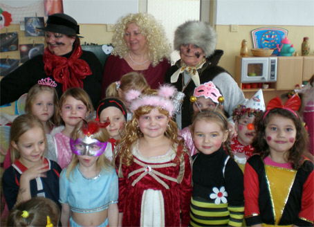 Karneval v materskej škole v Turzovke