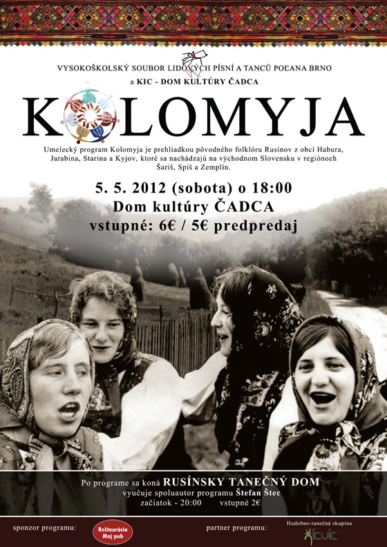 Kolomyja - prehliadka pvodnho folklru a tradci Rusnov u oskoro v adci