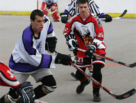Kysucká hokejbalová liga - Výsledky play OFF - semifinále