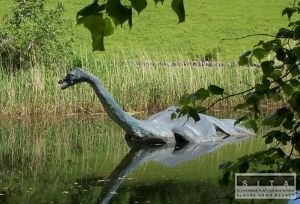 Lochnesskú príšeru je možné vidieť na Google maps