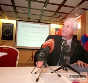 Pre kandidatúru na prezidenta má Melník viac ako 65 000 podpisov