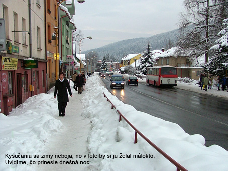 V noci môže mrznúť v okresoch Čadca a Kysucké Nové Mesto