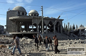 Pri leteckých útokoch zahynulo ďalších 14 Palestínčanov