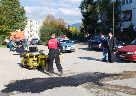 Mesto Čadca vybudovalo 50 parkovacích miest