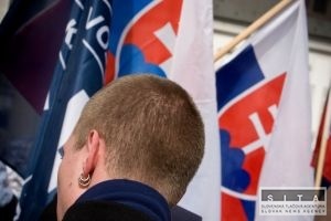 Protest v Š. Michaľanoch sa začal, prebieha pokojne