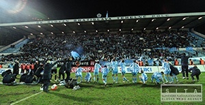 Slovan v sobotu na umelej tráve Interu proti Rači a Ružinovu