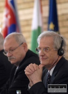 Gaparovi a Slyom sa na V4 v Posku bilaterlne nestretn