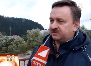 Video - STV: Povodne na Kysuciach si vimla verejnoprvna televzia STV v hlavnom spravodajstve