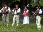 Hraje mi muzika... - tyri udov hudby z Kysc sprjemnia chvle v skanzene