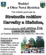 Stretnutie rodkov Harvelky a Rienice