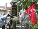 V Nových Zámkoch odhalili pamätnú tabuľu česko-slovenským legionárom