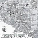 Beskydsko-Javorncka lyiarska beeck magistrla + mapa