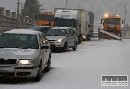 Donovaly uzavreté pre dopravu nad 10,5 m pre husté sneženie