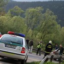 Kamión zrazil chodca v Povine a v Turzovke sa zrazil motocyklista s osobným autom