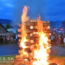 Video: Aj na Rnku sv. Michala Archanjela v obci Star Bystrica horela vatra zvrchovanosti