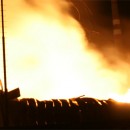 V Olenej na Kysuciach zhorel dom potom, ako do vletela raketa zbavnej pyrotechniky