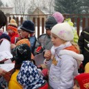 V Milošovej stavali snehuliakov i snehové stavby