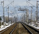 Nkladn vlaky na priechode Maovce - Uhorod rno stli