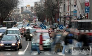 Gagarinova a Brigdnick ulica v Bratislave s uzatvoren