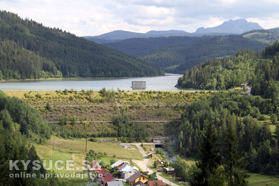 Dostatok pitnej vody na Kysuciach zabezpeuje cca 30 milinov m3 vody z Vodnej ndre Nov Bystrica