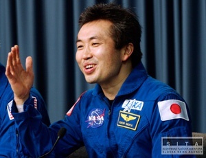 Japonského astronauta na Zemi čakalo suši