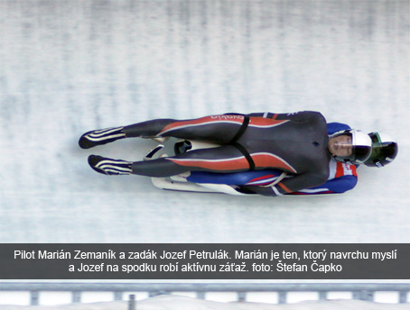 Sánkovanie: Zemaník s Petrulákom na majstrovstvách sveta Juniorov výborné ôsme miesto