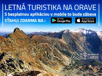 Staihnute si bezplatn� mobiln� aplik�ciu -  Turistick� sprievodca po Orave s Mobilom